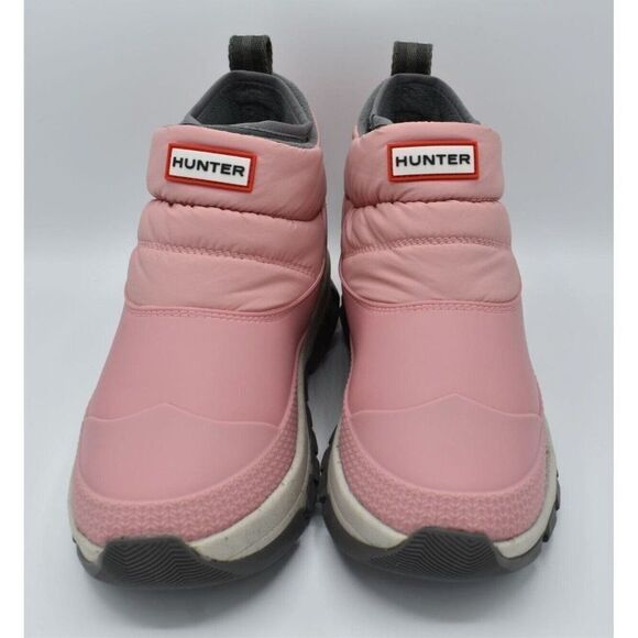 Hunter Original Womens Size 9 Quartz Pink Insulated Ankle Snow Boots Booties - Picture 7 of 13